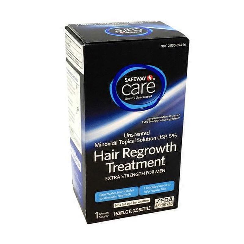 Signature Care Extra Strength For Men Hair Regrowth Treatment (2 fl oz