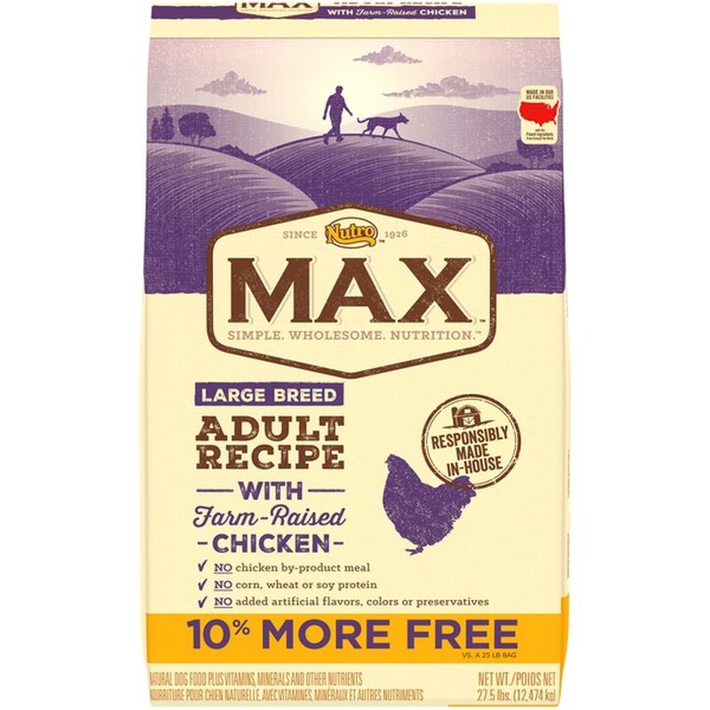 nutro max farm raised chicken