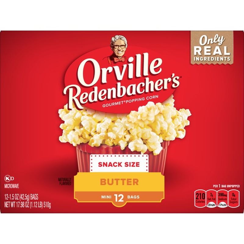 Orville Redenbachers Butter Popcorn 12 Ct From Stater Bros Instacart