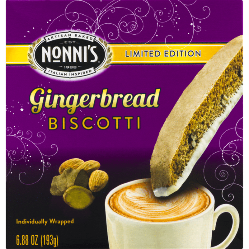 Nonni's Limited Edition Gingerbread Biscotti (6.88 oz) from Safeway