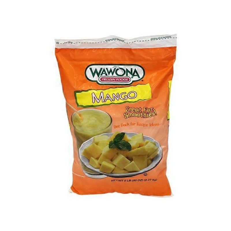Wawona Frozen Foods Mango Chunks 5 Lb Bag Instacart