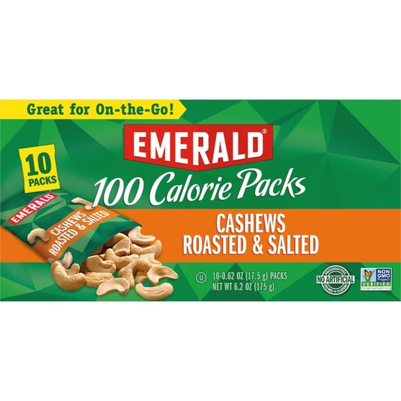 Emerald® Cashews Roasted and Salted (0.62 oz) Instacart