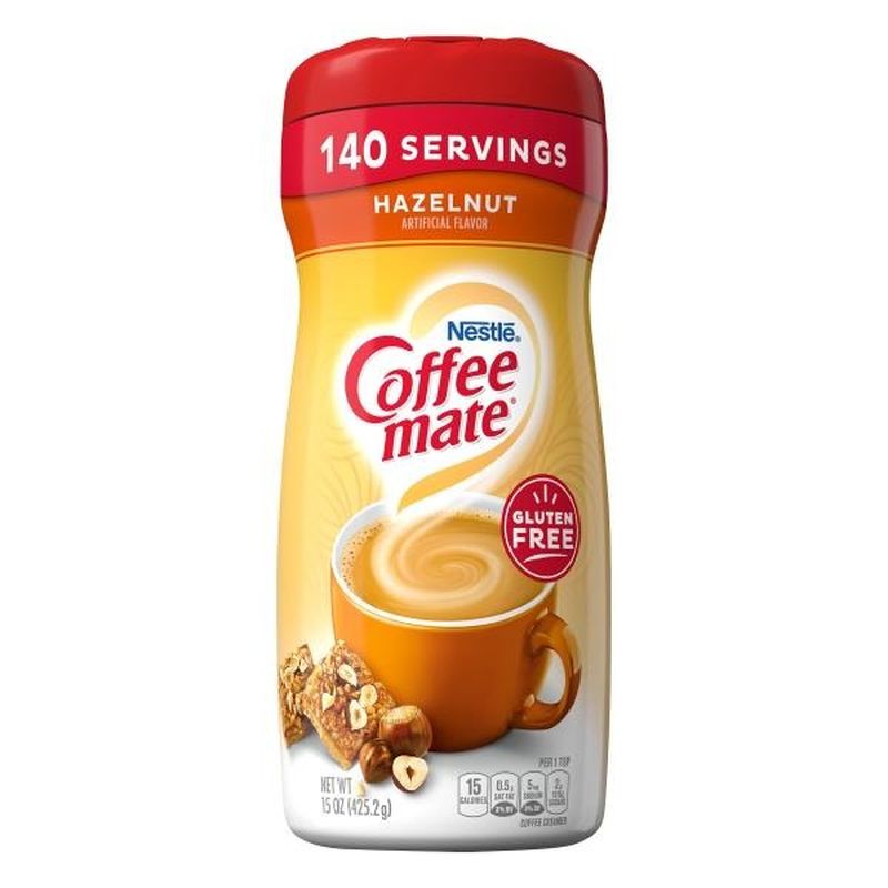 Nestlé Coffee Mate Hazelnut Powder Coffee Creamer (15 oz) from Publix