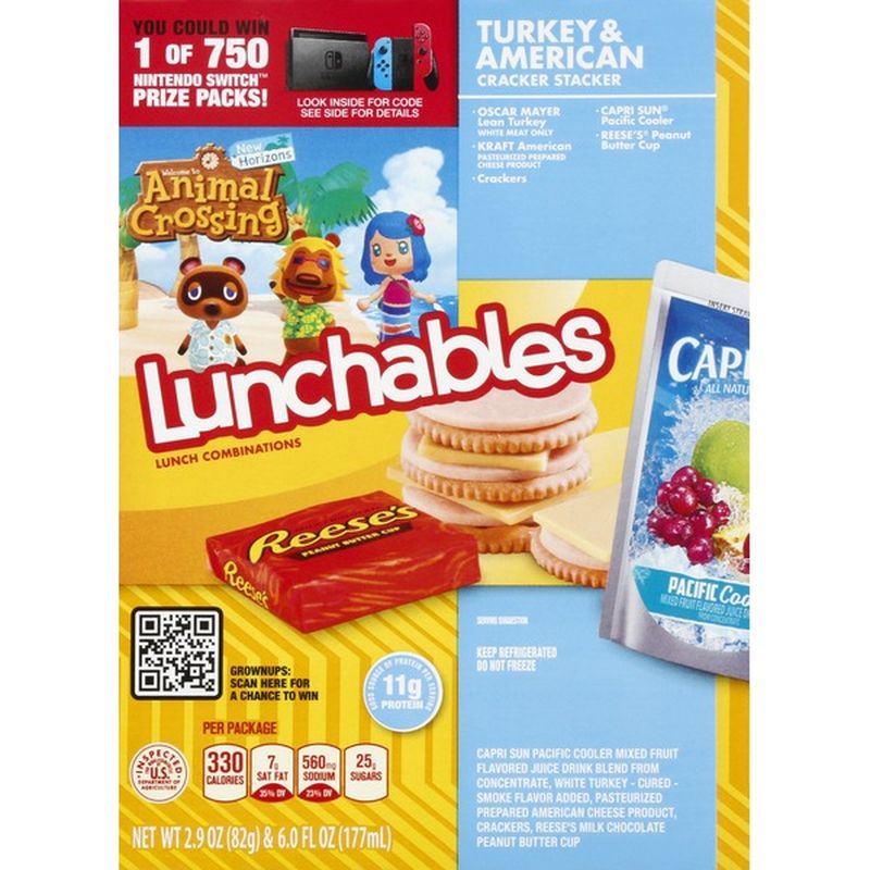 Lunchables Turkey & American with Capri Sun Convenience Meal