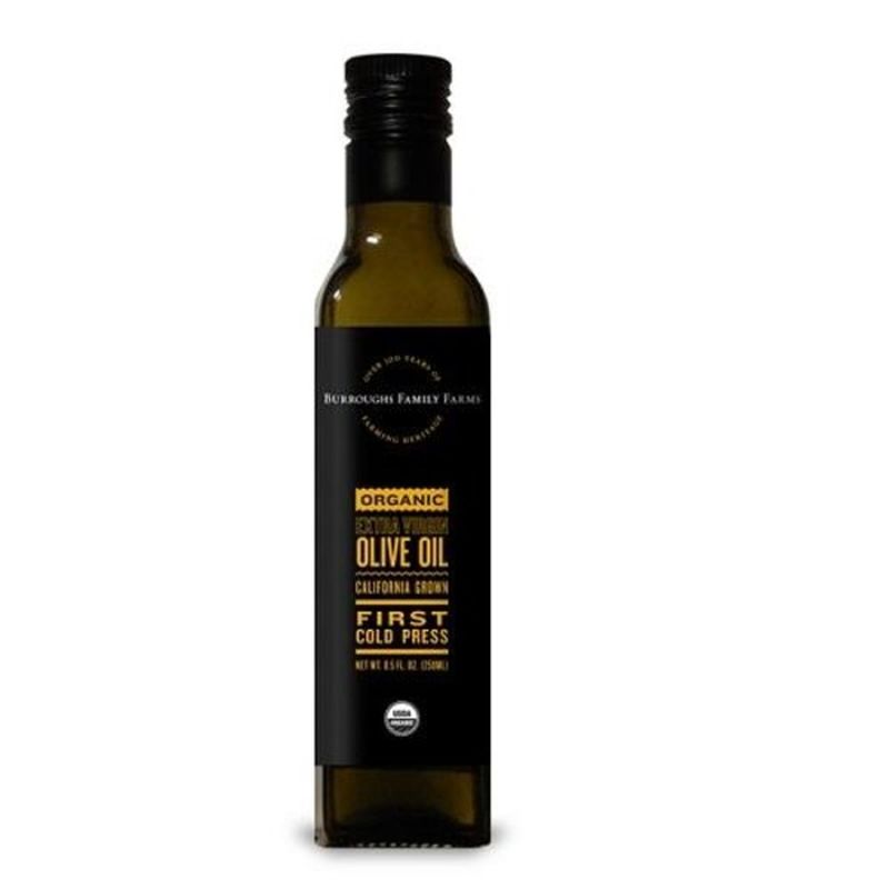 Burroughs Family Farms Organic Cold Pressed Extra Virgin Olive Oil (9