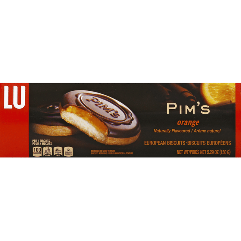 Lu Biscuits European Orange 5 29 Oz Instacart