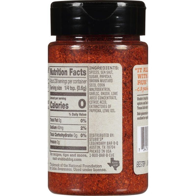 Stubb's® Pork Rub
