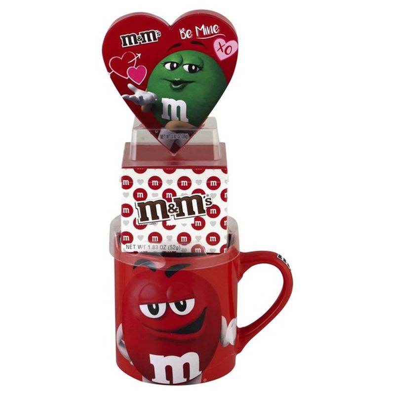 M&M's Mug Gift Set, Ceramic, with Milk Chocolate (1 each