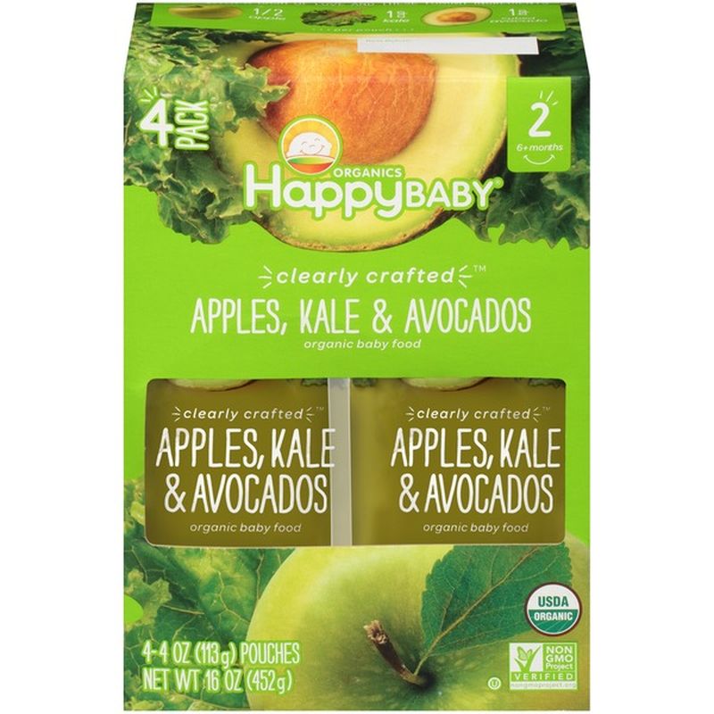 happy baby apple kale avocado