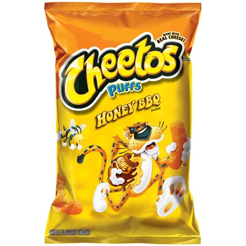 Cheetos Puffs Honey Bbq Cheese Flavored Snacks 3 75 Oz Instacart