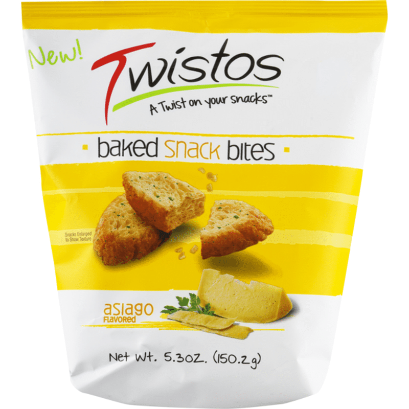 Twistos Asiago Flavored Baked Snack Bites (5.3 oz) Delivery or Pickup