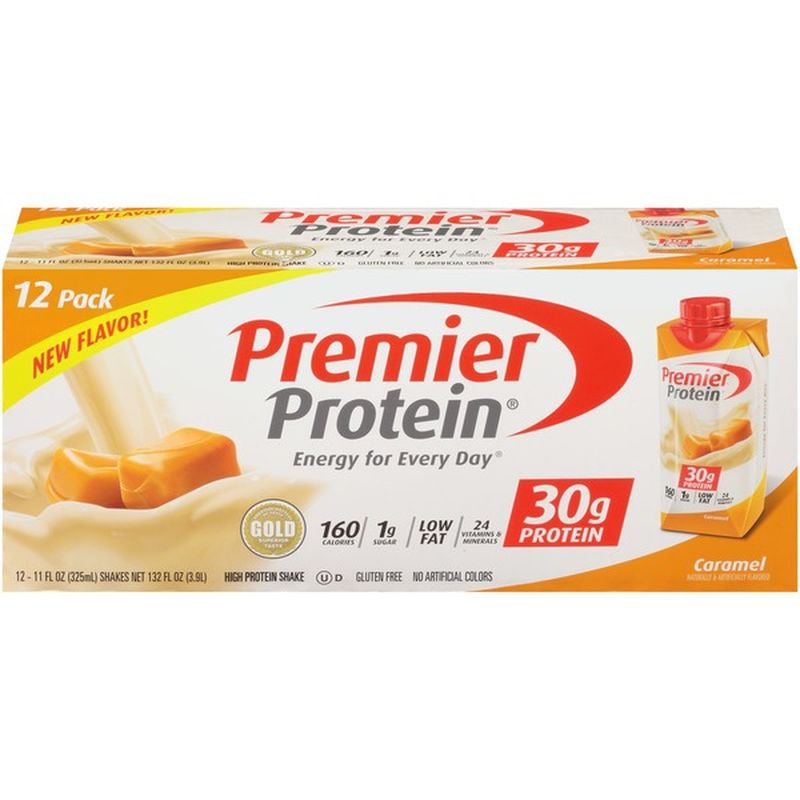 Premier Protein Caramel Protein Shake 11 Fl Oz Instacart