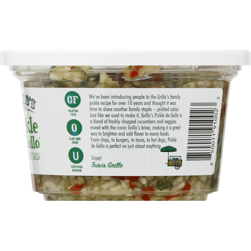 Grillo's Pickle De Gallo, Mild
