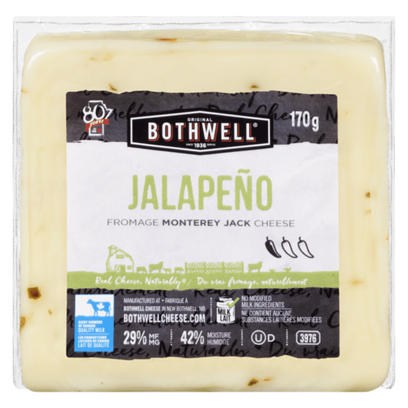 Bothwell Monterey Jack Cheese With Jalapeno