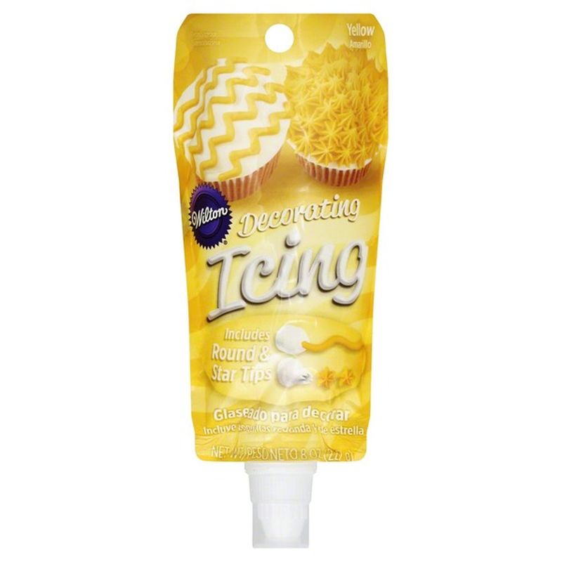 Wilton Icing, Decorating, Yellow (8 oz) Instacart