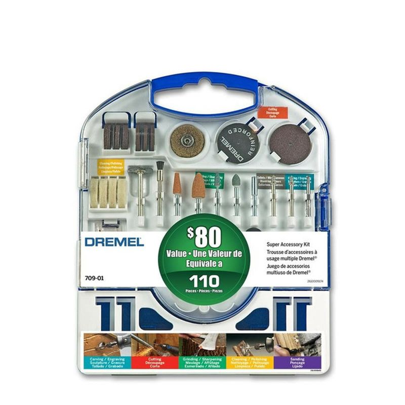 Dremel 110-Piece All-Purpose Rotary Tool Accessory Kit