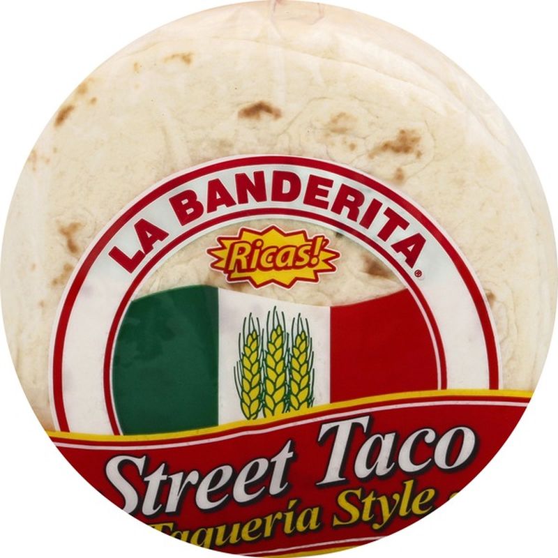 La Banderita Flour Tortillas, Street Taco, Taqueria Style (20 each) Instacart