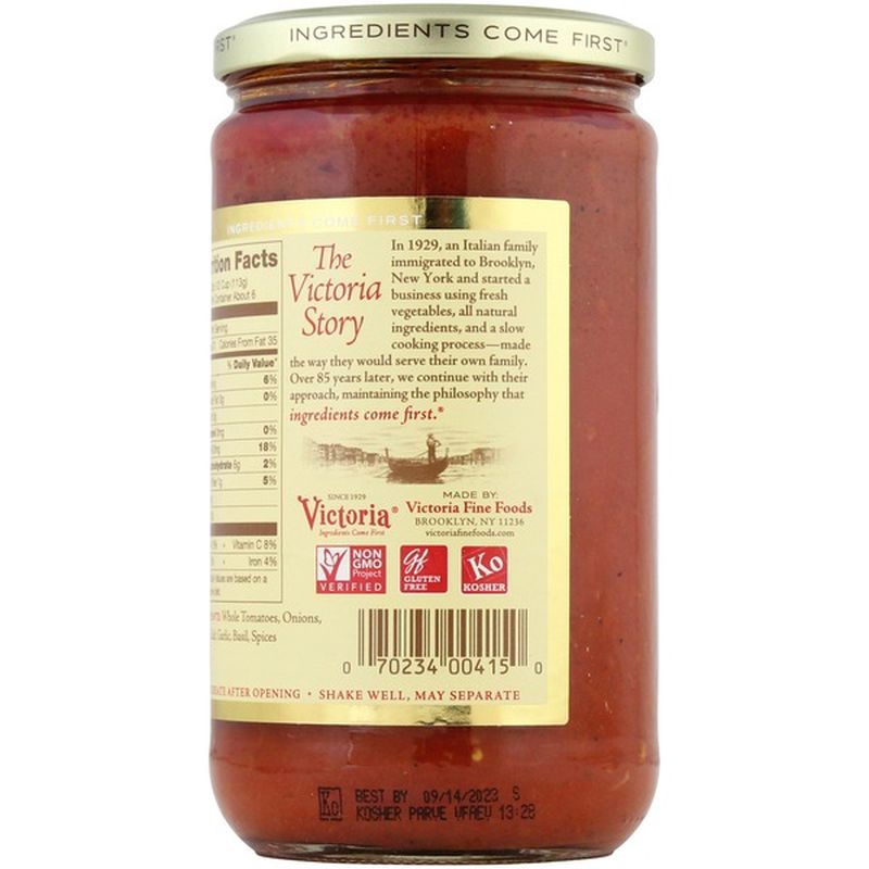 Victoria Marinara Sauce (24 oz) from Giant Food Instacart