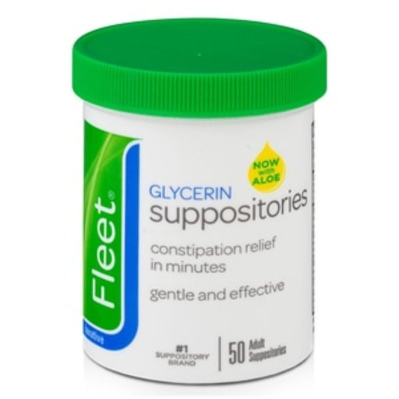 Fleet Glycerin Suppositories (50 ct) - Instacart