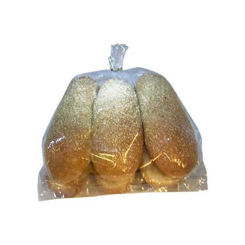Hoagie Rolls With Sesame Seeds (6 ct) Instacart