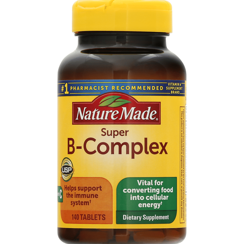 Nature Made Super B-Complex Tablets (175 Ct) - Instacart