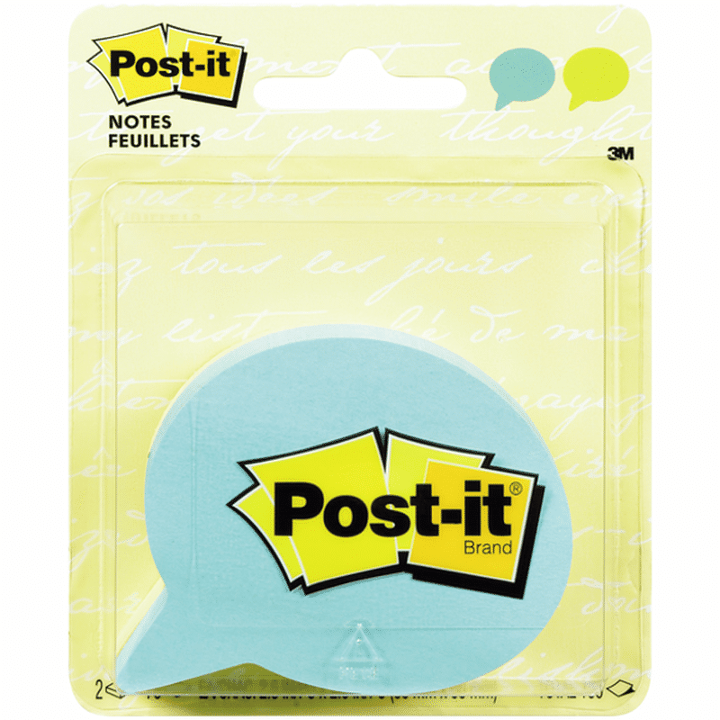 Post It Bubble Super Sticky Notes