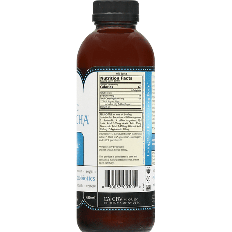 Gts Kombucha Original Classic Fl Oz From Sprouts Farmers Market My XXX Hot Girl