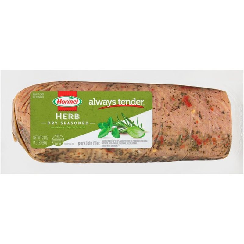 Hormel Herb Pork Loin Fillet (24 oz) Instacart