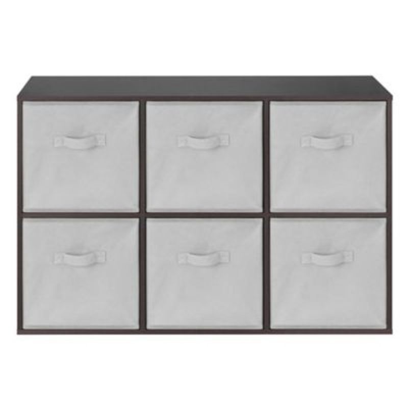 Relaxed Living 6Cube Organizer in Espresso (each) Instacart