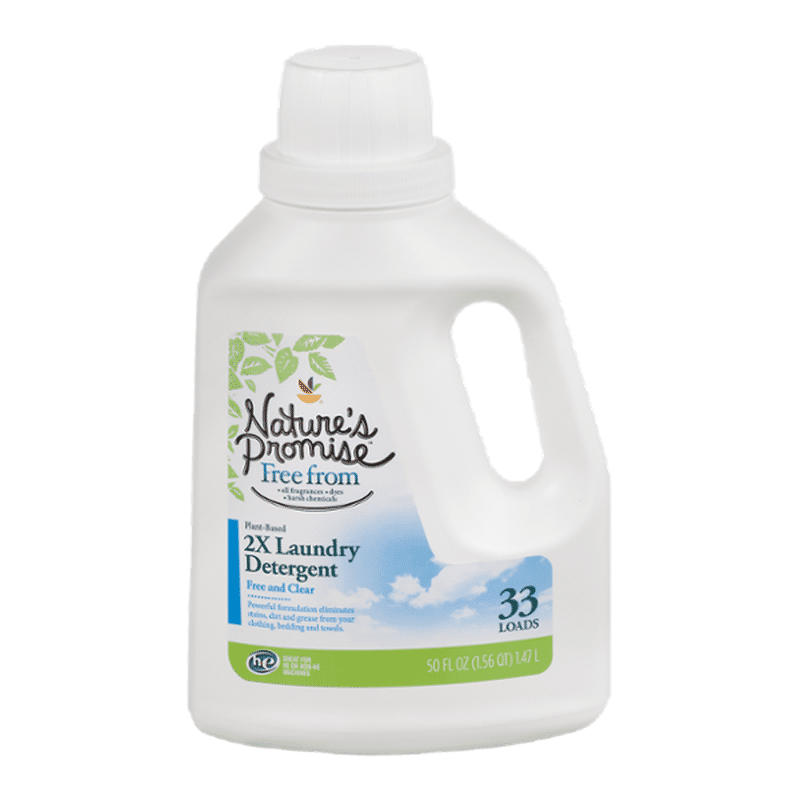 Nature's Promise 2X Laundry Detergent Free and Clear (50 fl oz) from