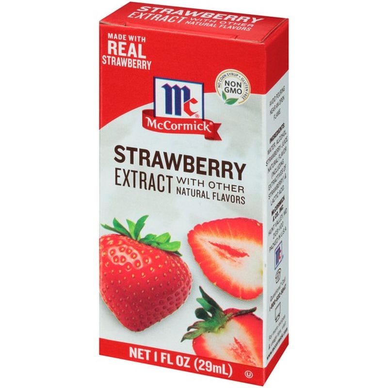 Mccormick® Strawberry Extract With Other Natural Flavors (1 Fl Oz 