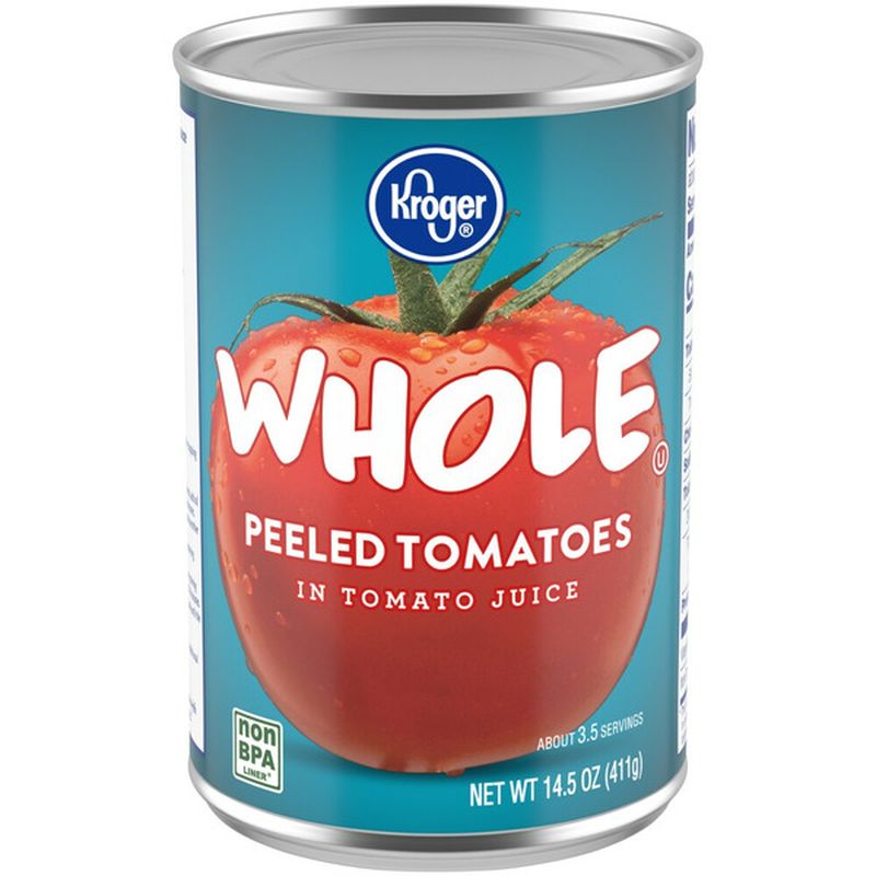 Kroger Whole Peeled Tomatoes In Tomato Juice