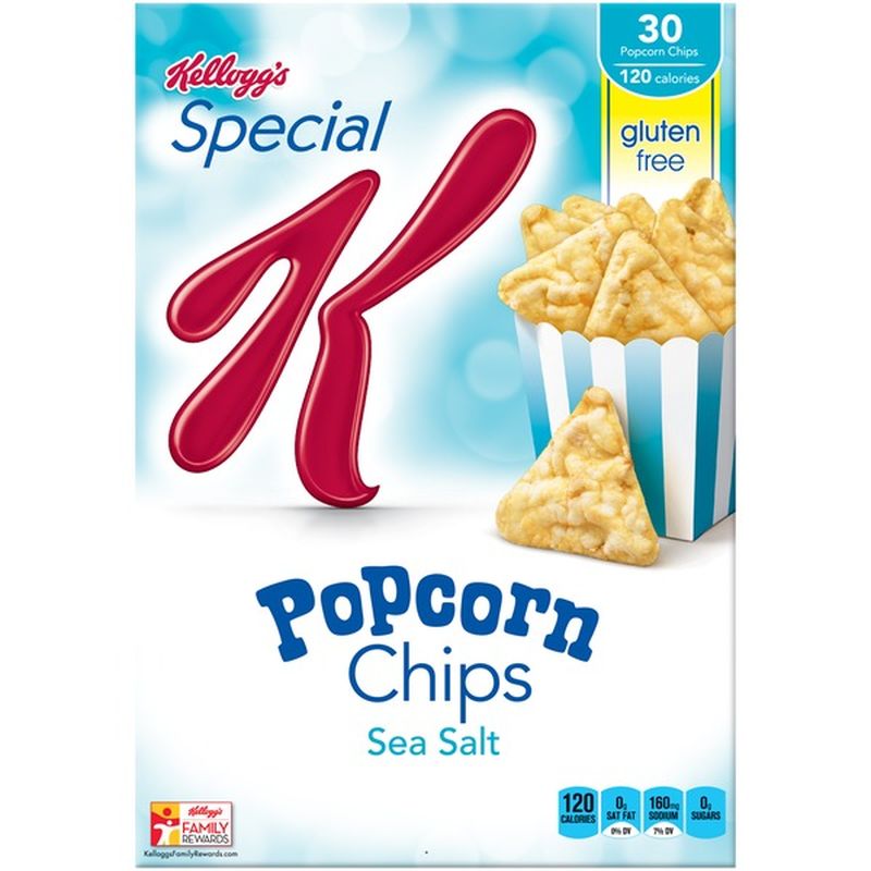 Kellogg's Special K Sea Salt Popcorn Chips (4.5 oz) Instacart