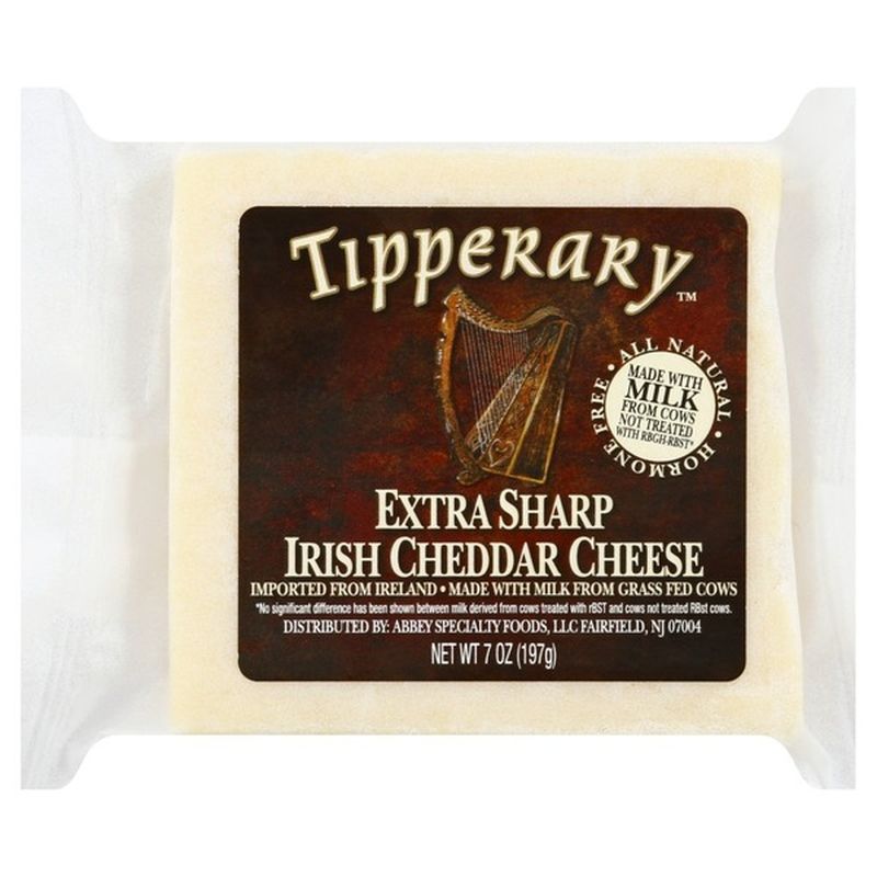 Tipperary Cheese, Irish Cheddar, Extra Sharp (7 oz) Instacart