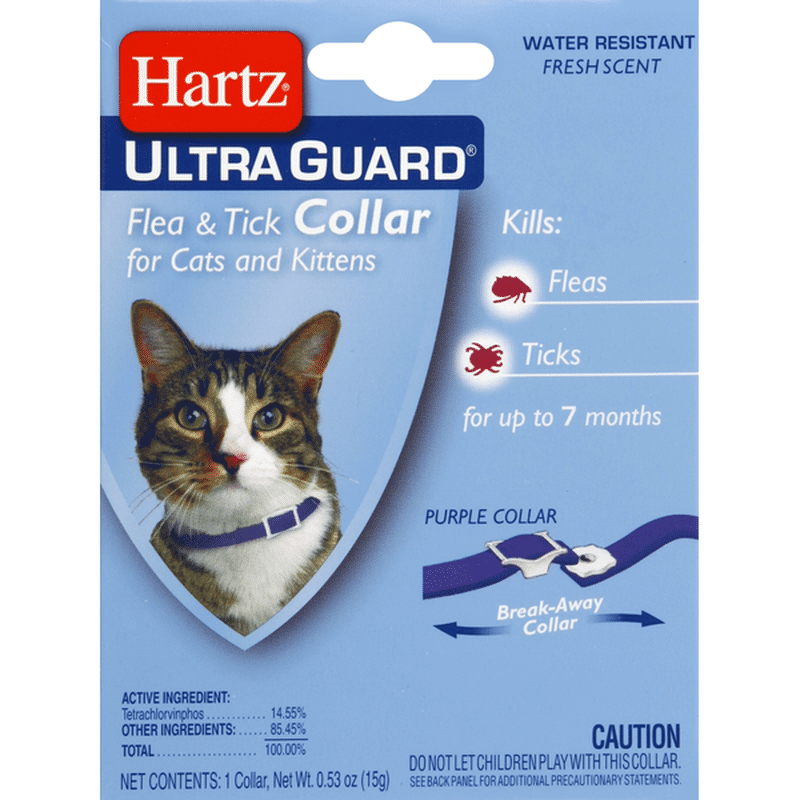 hartz flea collar kills cats