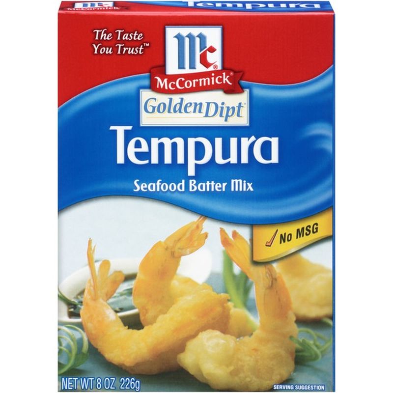 McCormick® Tempura Seafood Batter Mix (8 oz) from Walmart - Instacart