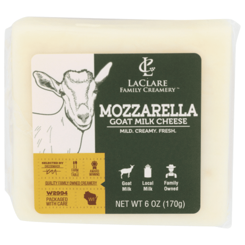 LaClare Farms Goat Milk Cheese Mozzarella (6 oz) Instacart