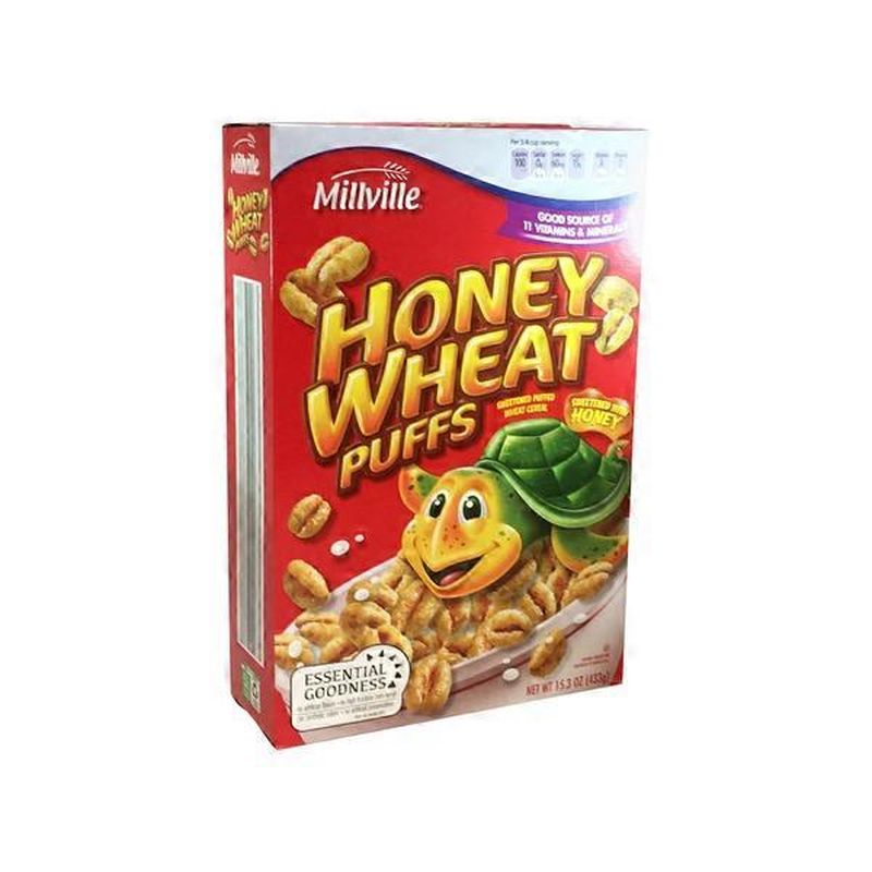 Millville Honey Wheat Puffs (15.3 oz) from ALDI - Instacart