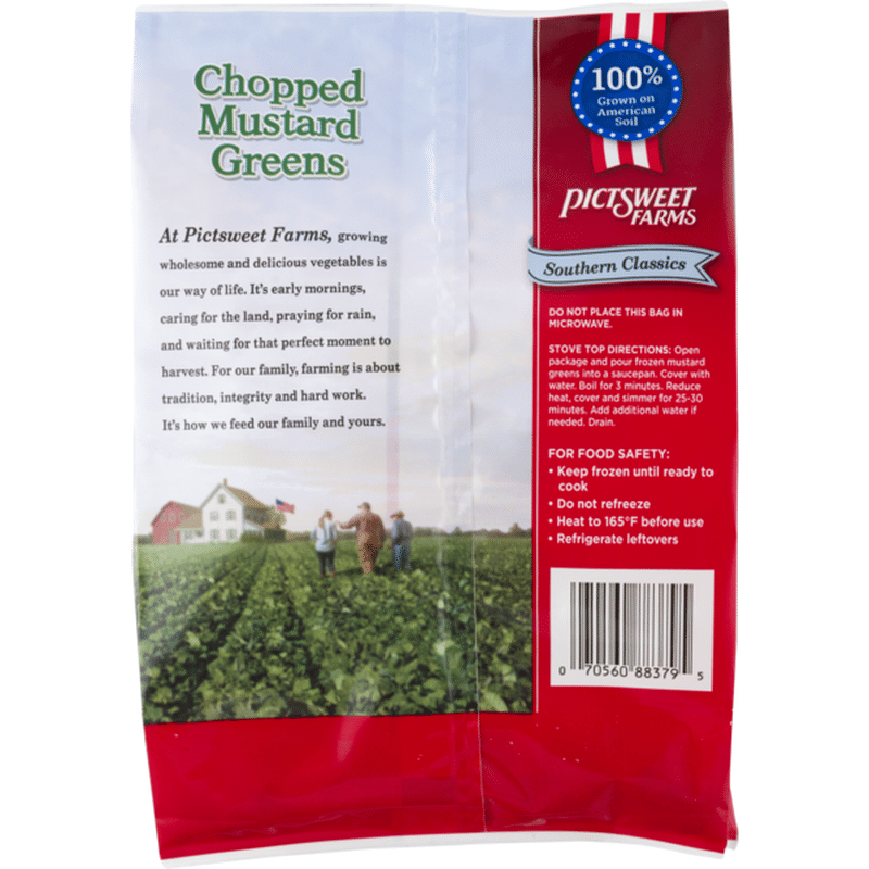 PictSweet Farms Southern Classics Chopped Mustard Greens ...