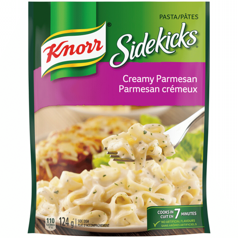 Knorr Sidekicks Creamy Parmesan Noodles Pasta Side Dish (133 g) Instacart