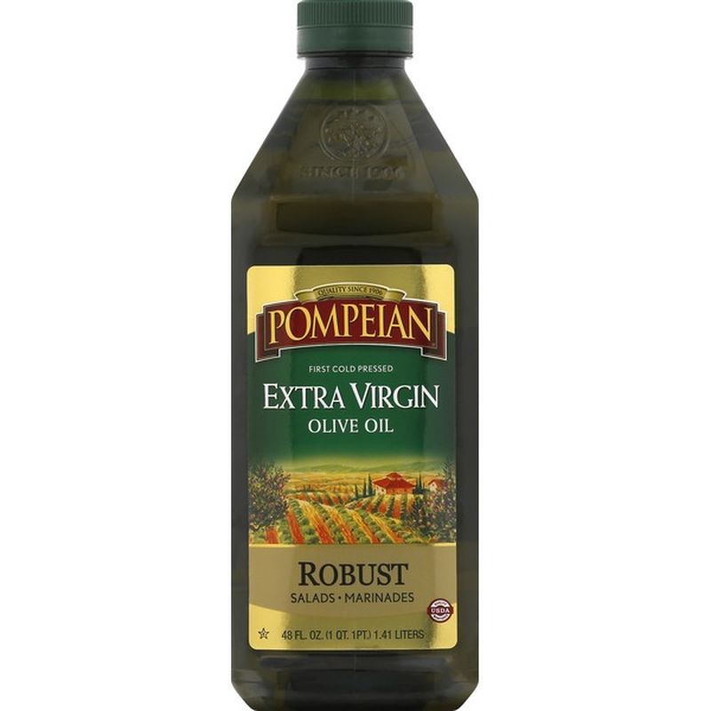 Pompeian Robust Extra Virgin Olive Oil (48 fl oz) - Instacart