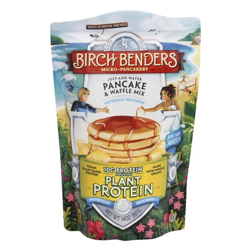 Birch Benders Pancake & Waffle Mix, Plant Protein (14 oz) from Sprouts ...
