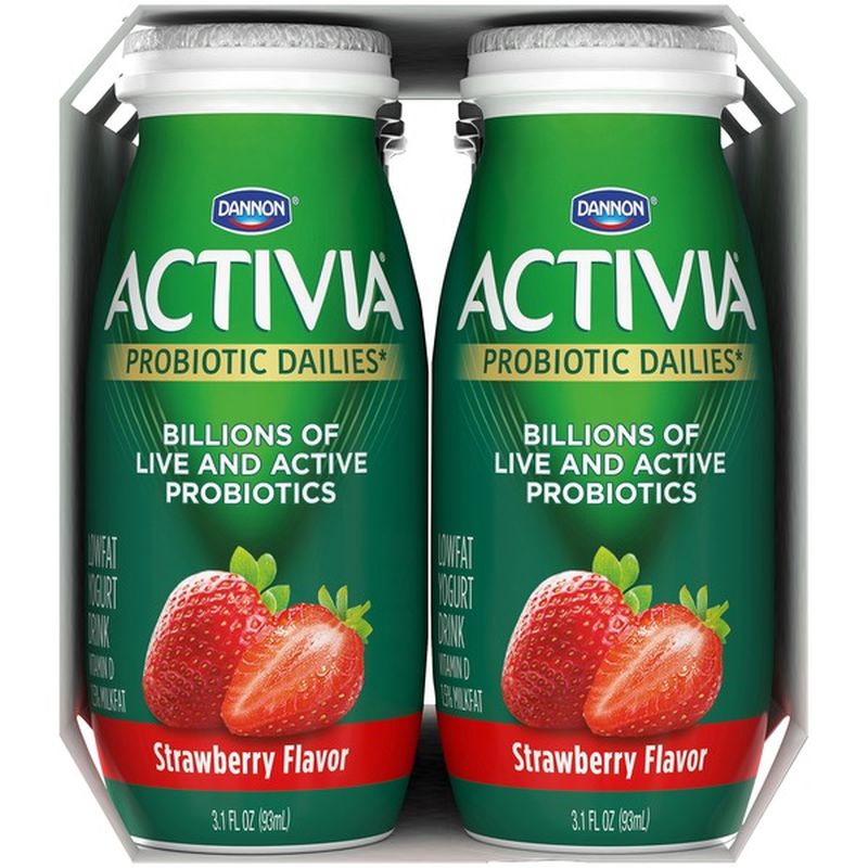 Activia Probiotic Dailies Strawberry Yogurt Drink