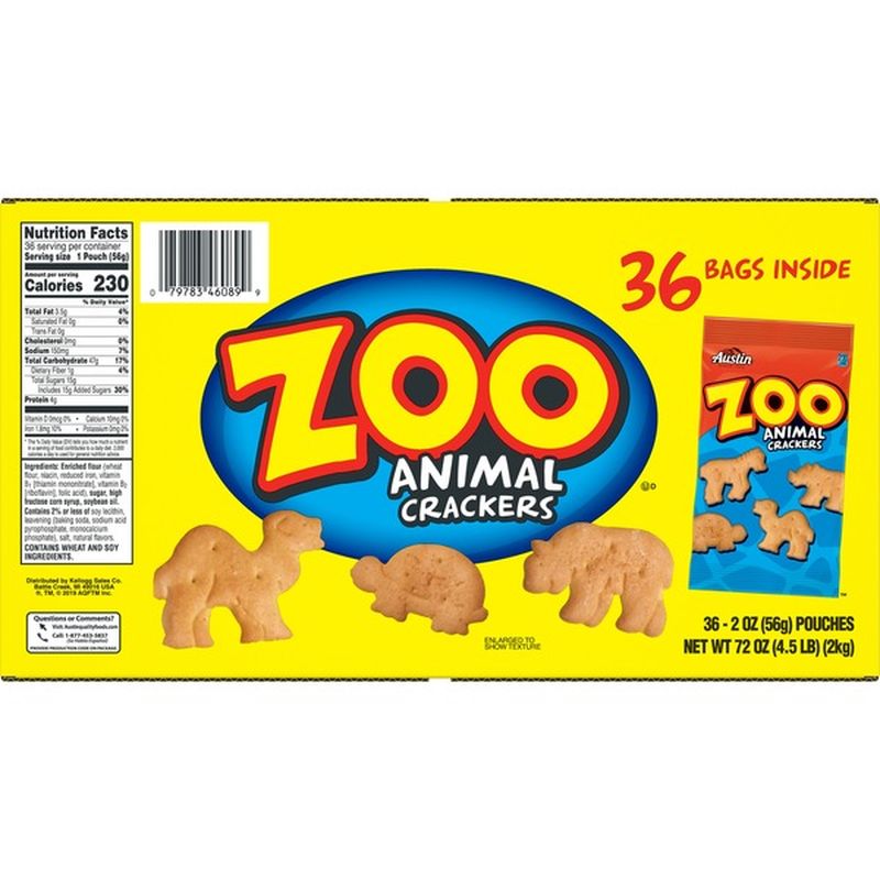 Austin Animal Crackers Original (72 oz) from Costco Instacart