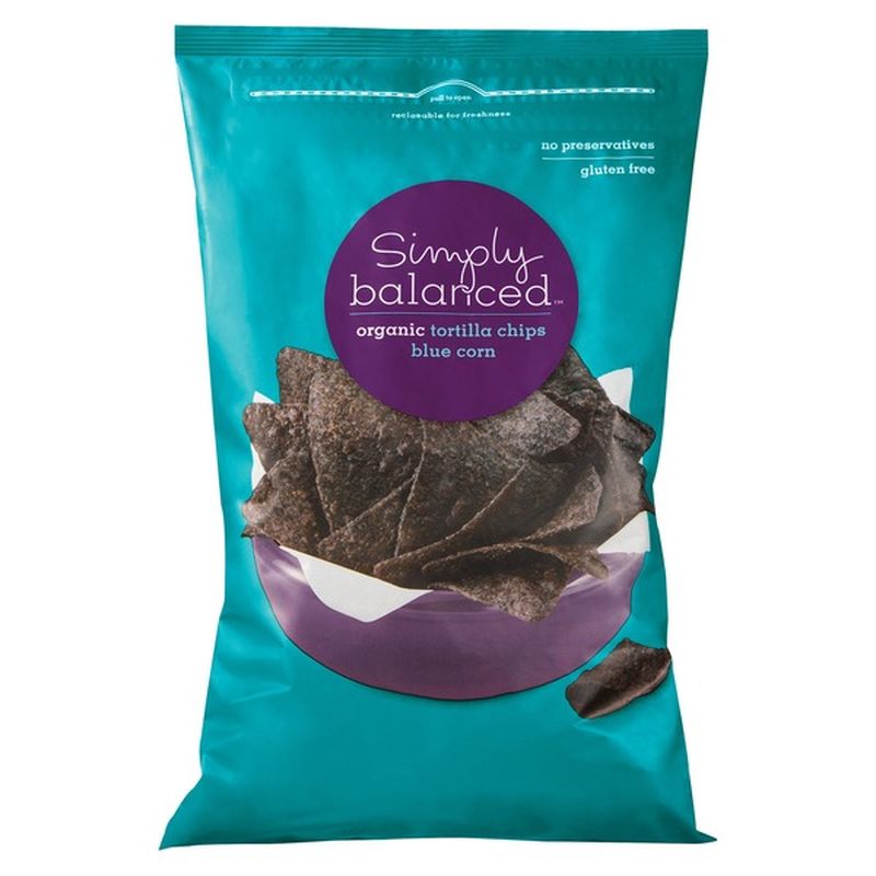 organic blue corn tortilla chips 12oz good & gather ™