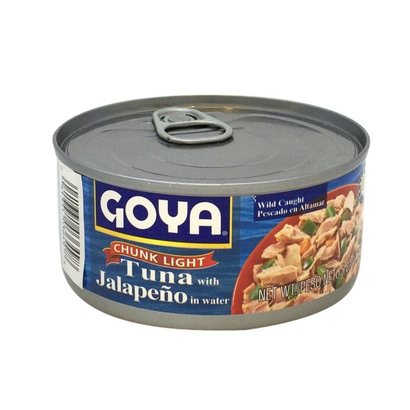 Goya Chunk Light Tuna with Jalapeño in Water (4.94 oz) Instacart