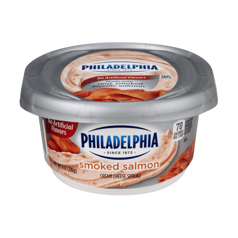 Philadelphia Smoked Salmon Cream Cheese Spread (8 oz) Instacart