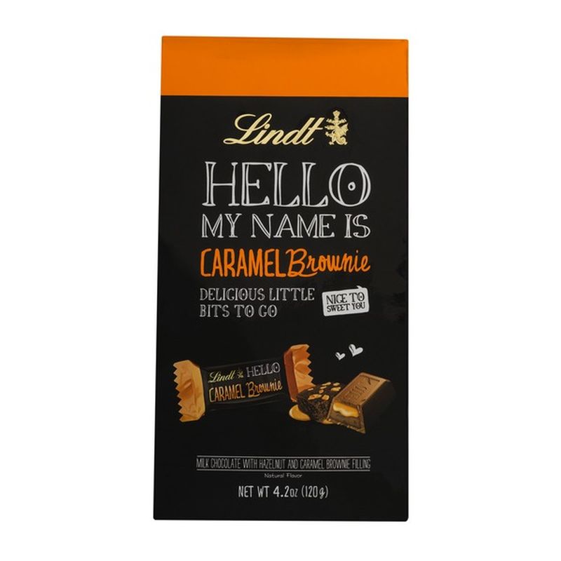 Lindt Hello Caramel Brownie (4.2 oz) Instacart