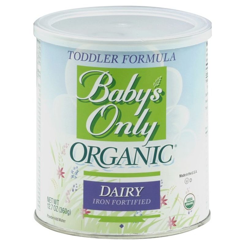 Baby's Only Toddler Formula, Dairy (12.7 oz) Instacart