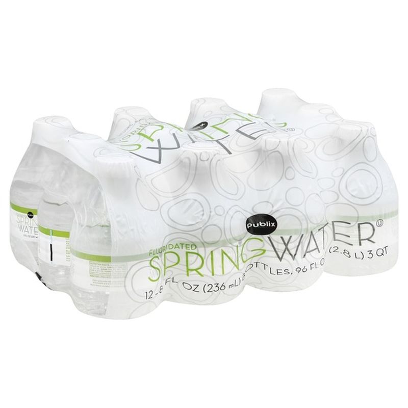 Publix Spring Water With Fluoride (12 ct) Instacart